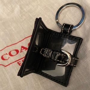 Mini Coach wallet key chin  Charm